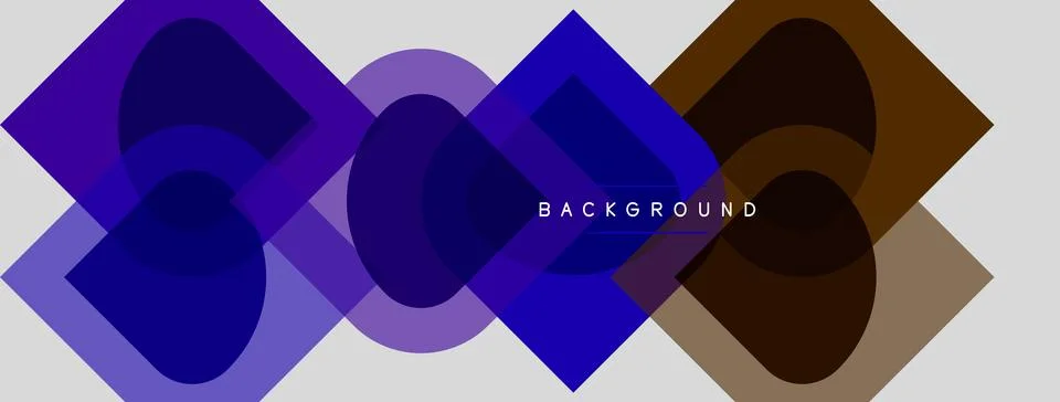 Abstract geometric design. Overlapping squares create layered effect. Dark .. Illustrazione stock