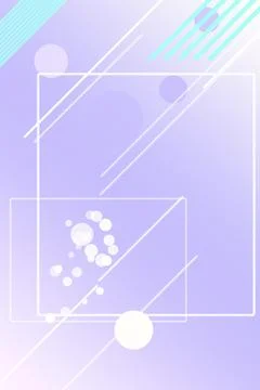 Abstract geometric design with translucent frames, diagonal mint lines, and.. Stock-Illustration