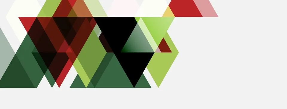 Abstract geometric design. Triangles overlap, creating dynamic visual texture 스톡 일러스트