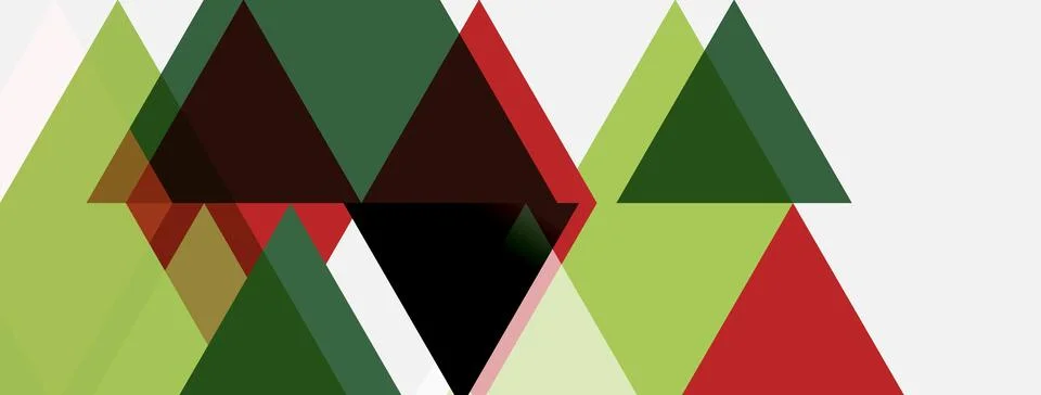 Abstract geometric design. Triangles overlap, creating dynamic visual texture 스톡 일러스트