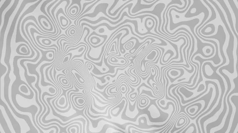 Abstract geometric design with white and gray wavy lines gradient Stock Footage 289135846