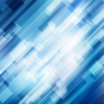 Abstract geometric diagonal blue lines overlap layer business shiny motion ba Stock Illustration