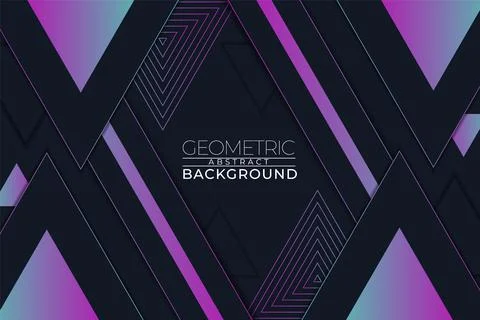 Abstract Geometric Diagonal Overlapped Triangle and Rectangle Gradient Blue a Stock Illustration