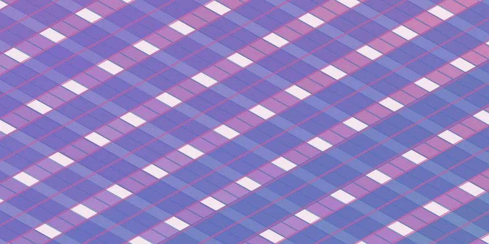 An abstract geometric diagonal pattern in purple and pink with soft gradien.. Stock Illustration