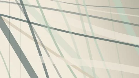 Abstract geometric diagonal stripes in mint, gray, and cream create a moder.. Stock Illustration