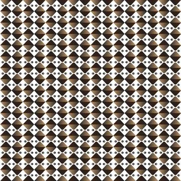 Abstract Geometric Diamond and Dot Pattern for Modern Luxurious Decor Stock Illustration