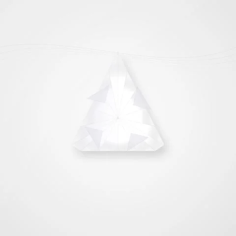 Abstract Geometric Diamond Facets Sparkling Light Refraction Clean Backgrou.. Stock Footage 346283528