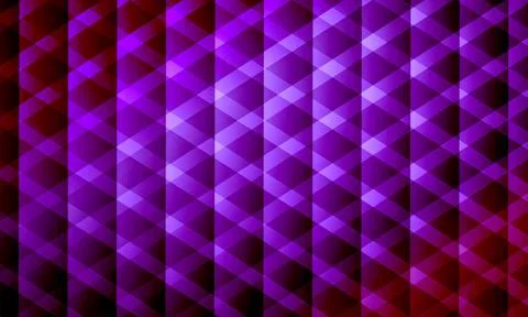 Abstract geometric diamond lattice background with purple gradient. ornament Stockillustratie