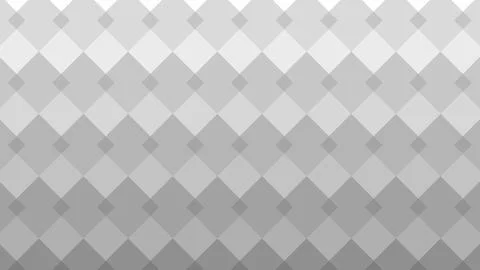 Abstract Geometric Diamond Pattern Background in Gray Gradient Stock Illustration