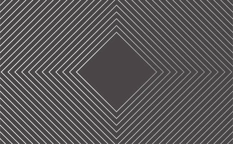 Abstract Geometric Diamond Pattern With Converging Diagonal Lines And Monoc.. Illustrazione stock