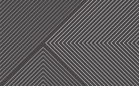 Abstract Geometric Diamond Pattern With Converging Diagonal Lines And Monoc.. 스톡 일러스트