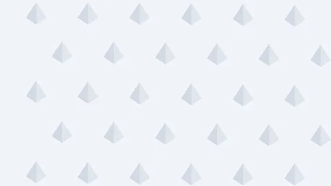 Abstract geometric diamond seamless background texture pattern on neutral gra Stock Footage 343633705