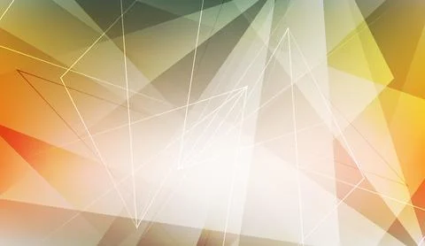 Abstract geometric digital backdrop featuring warm autumn tones of orange and Illustration
