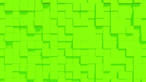 Abstract geometric digital background with random motion cubes. Stock Footage 108894246