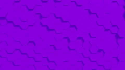 Abstract geometric digital background with random motion hexagon. Stock Footage 108894752