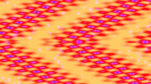 Abstract geometric digital pattern flowing background screen loop purple blue Stock Footage 339786774