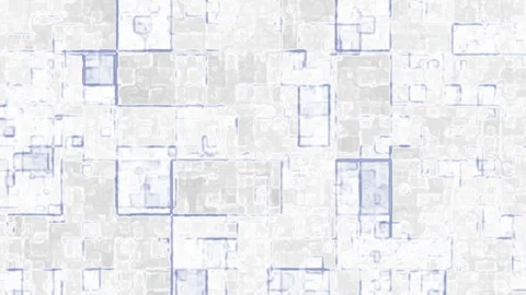 Abstract Geometric Digital Pattern with Subtle Grid Design Background Stock Footage 294193871