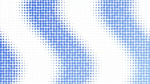 Abstract geometric dot pattern with gradient density on transparent backgroun Stock Footage 348717469