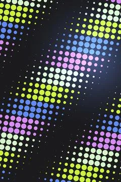 Abstract Geometric Dot Pattern Stockfoto's