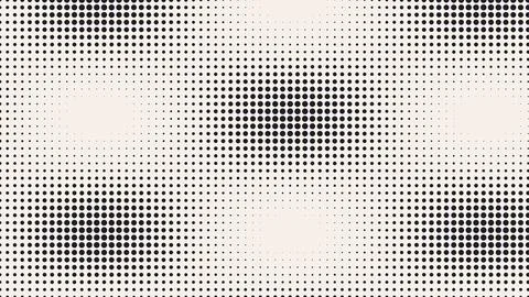 Abstract geometric dot pattern with red brown and beige tones Stock Illustration