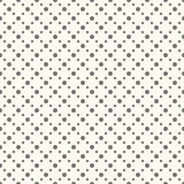 Abstract geometric dot seamless pattern. Vector illustration Stock Illustration