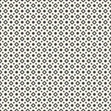 Abstract geometric dot seamless pattern.  illustration Stock Illustration