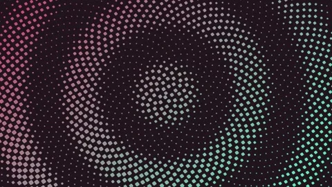 Abstract geometric dots pattern with colorful gradient digital design element Stock Footage 348717472