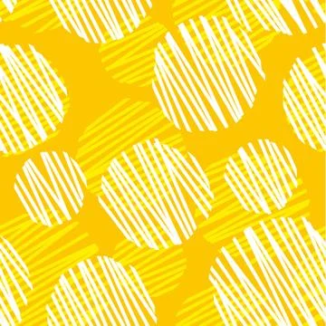 Abstract geometric dynamic round dots seamless pattern Stock Illustration