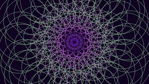 Abstract geometric energy lines visualizing complex data connections on dar.. Stock Footage 340378062
