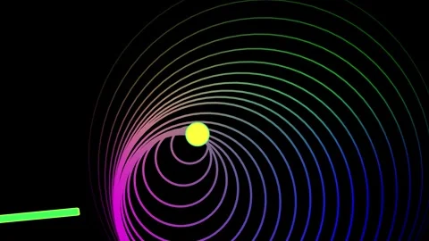 Abstract geometric figures in the style of Suprematism in motion. Stock Footage 291824266