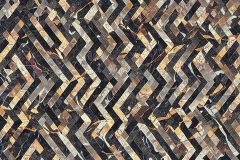 Abstract geometric floor texture pattern Illustrazione stock