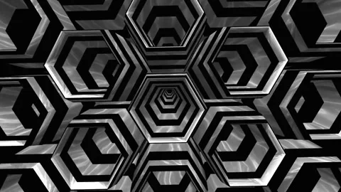 Abstract  Geometric Video stock 160977780