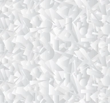 Abstract geometric form seamless pattern Chaotic flow background Illustrazione stock