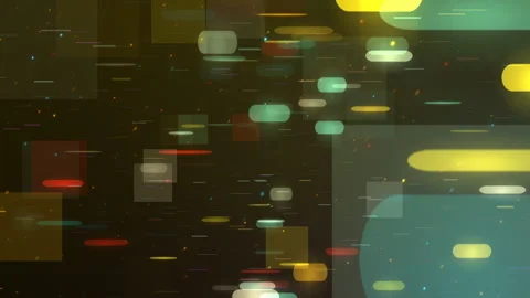 Abstract Geometric Forms Colorful Motion Background Stock Footage 331113680