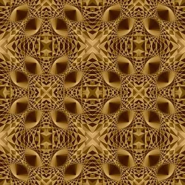 Abstract geometric futuristic seamless pattern Illustrazione stock