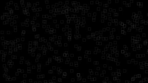 Abstract geometric glitch art pattern on dark background Stock Illustration