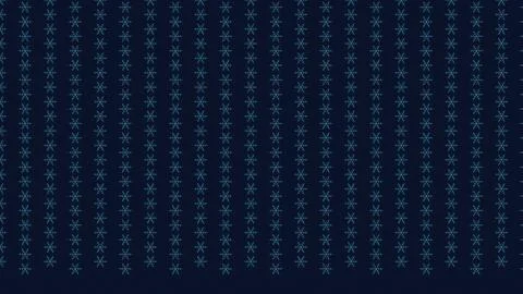 Abstract geometric glitch pattern on dark background illustration Stock Illustration