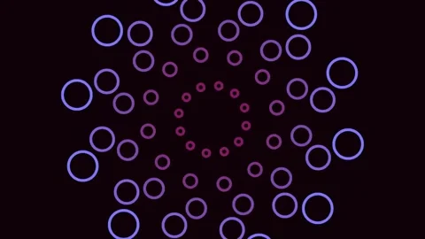 Abstract geometric glowing pattern background with digital connectivity dot.. Stock Footage 340380675