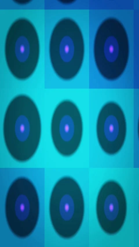 Abstract geometric gradient animated background with cyan mid colors Stock Footage 331031009