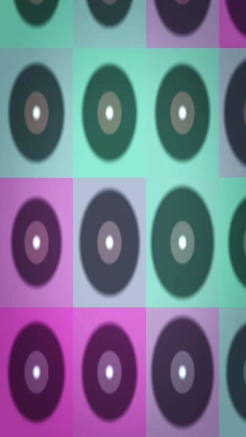 Abstract geometric gradient animated background with seafoam soft colors Stock Footage 331032253