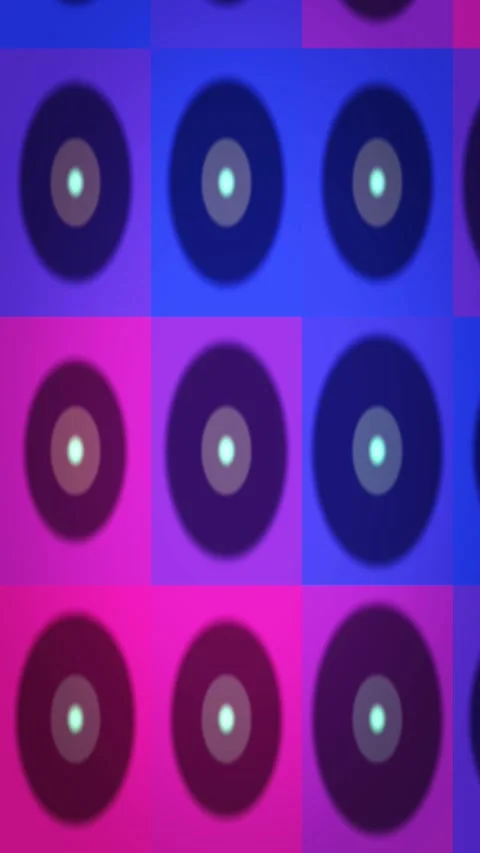 Abstract geometric gradient animated background with cobalt mid colors Stock Footage 331041638