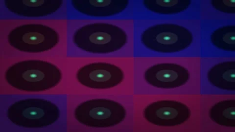 Abstract geometric gradient animated background with cobalt deep colors Stock Footage 331070298