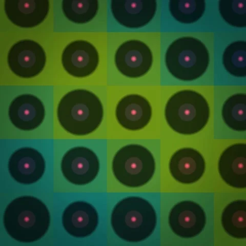 Abstract geometric gradient animated background with lime deep colors Stock Footage 331073773