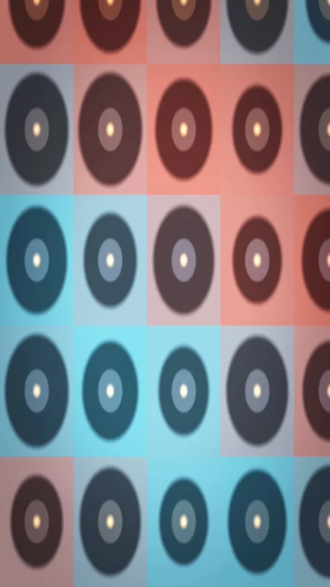 Abstract geometric gradient animated background with cyan soft colors Stock Footage 331073996