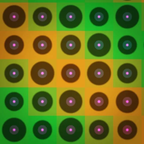 Abstract geometric gradient animated background with amber mid colors Stock Footage 331084000