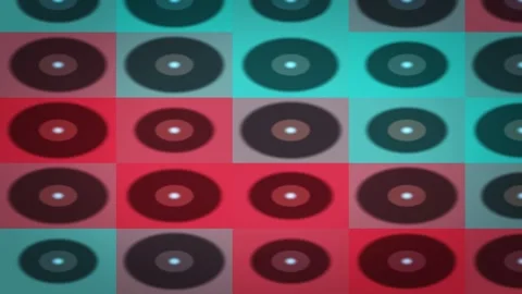 Abstract geometric gradient animated background with ruby mid colors Stockbeeldmateriaal 331163278