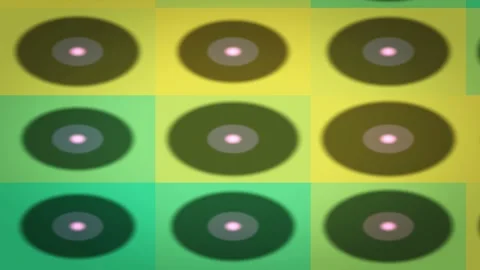 Abstract geometric gradient animated background with golden mid colors Stock Footage 331167451