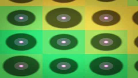 Abstract geometric gradient animated background with golden mid colors Stock Footage 331167791