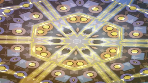 Abstract geometric gradient animated background with azure mid colors Stock-Footage 331316436