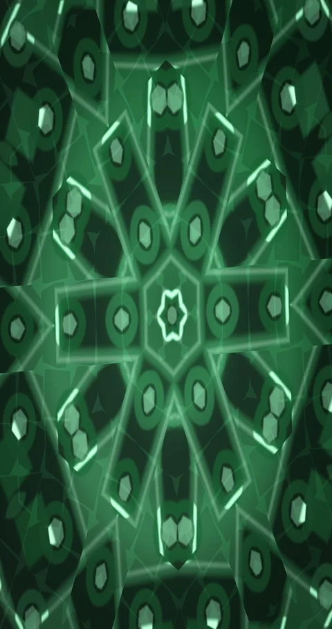 Abstract geometric gradient animated background with mint deep colors Stock Footage 331318506